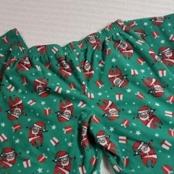 Jammies for your Family Holiday Christmas Santa Pajama Sz. M Top and Bottom - Picture 2 of 12
